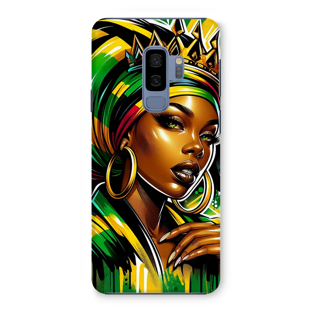 Gift For Her Rasta Queen Street Black Women Gift Snap Phone Case - D'Sare