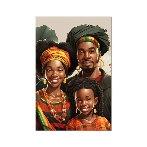 Blessed Kwanzaa Hahnemühle Photo Rag Print by Prodigi