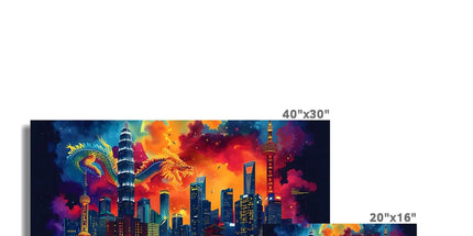 2024 Year Of The Dragon Celebration C-Type Print by Prodigi