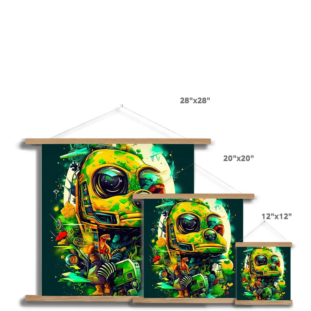 Graffiti Odyssey Wonderland Framed Wall Print with Hanger by Prodigi