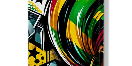 Gift For Her Rasta Queen Street Black Women Gift Hardback Journal - D'Sare