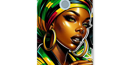 Gift For Her Rasta Queen Street Black Women Gift Snap Phone Case - D'Sare