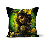 Urban Jungle Metamorphosis Muse Luminous Butterfly Queen Cushion - D'Sare