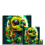 Mechanical Muse: Vibrant Graffiti Odyssey in Surreal Auto Wonderland Wall Art Poster - D'Sare