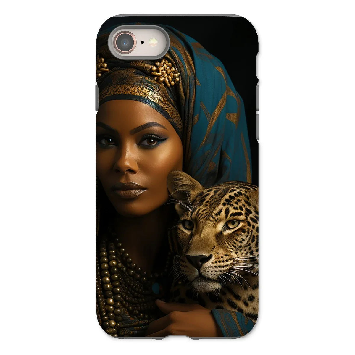 Leopard Luxe Lady Glamorous Empress  Tough Phone Case - D'Sare