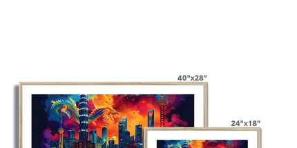 2024 Year Of The Dragon Celebration Framed & Mounted Print by Prodigi