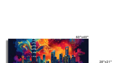 2024 Year Of The Dragon Celebration Wall Art Poster by Prodigi