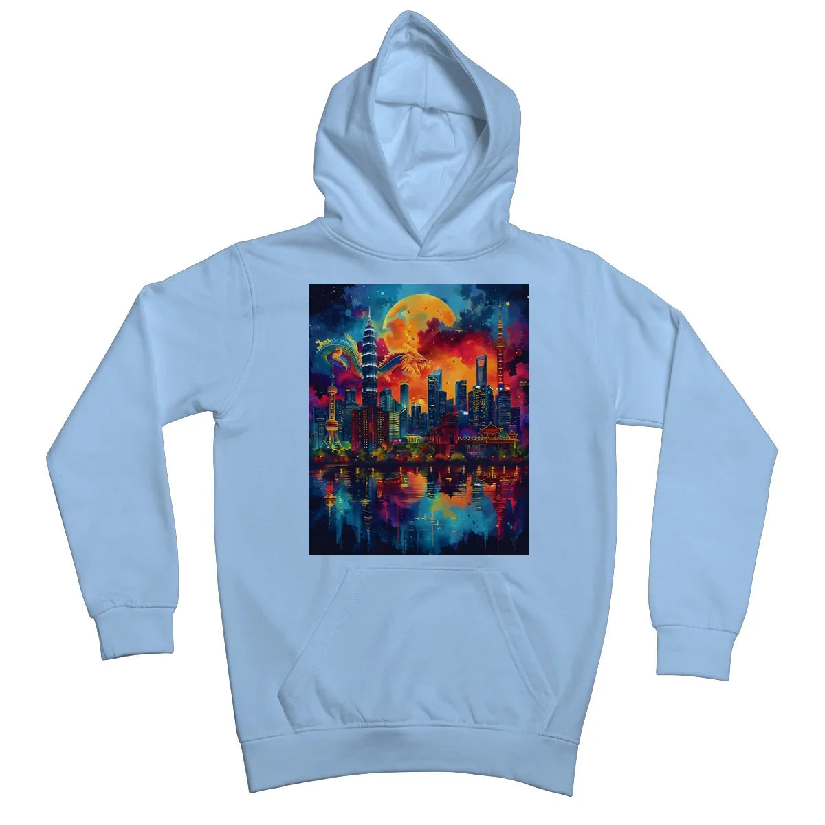 2024 Year Of The Dragon Celebration Kids Hoodie - D'Sare