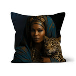 Leopard Luxe Lady Glamorous Empress  Cushion - D'Sare