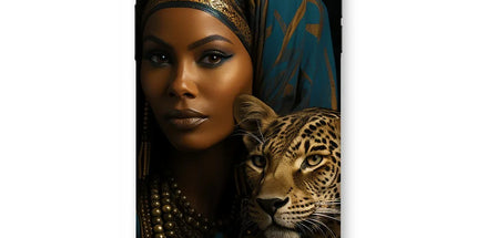Leopard Luxe Lady Glamorous Empress Snap Phone Case by Prodigi