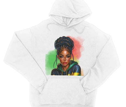 Irie Island Girl  College Hoodie - D'Sare