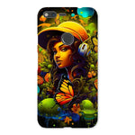 Urban Girl Neon Butterfly Headphone Pop Snap Phone Case - D'Sare