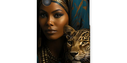 Leopard Luxe Lady Glamorous Empress Snap Phone Case by Prodigi