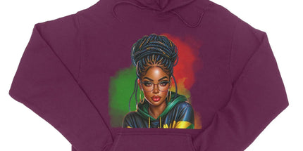 Irie Island Girl College Hoodie by Prodigi