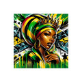 Gift For Her Rasta Queen Street Black Women Gift Temporary Tattoo by Prodigi