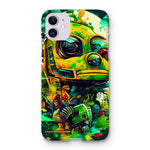 Mechanical Muse: Vibrant Graffiti Odyssey in Surreal Auto Wonderland Snap Phone Case - D'Sare