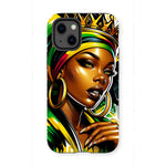 Gift For Her Rasta Queen Street Black Women Gift Tough Phone Case - D'Sare