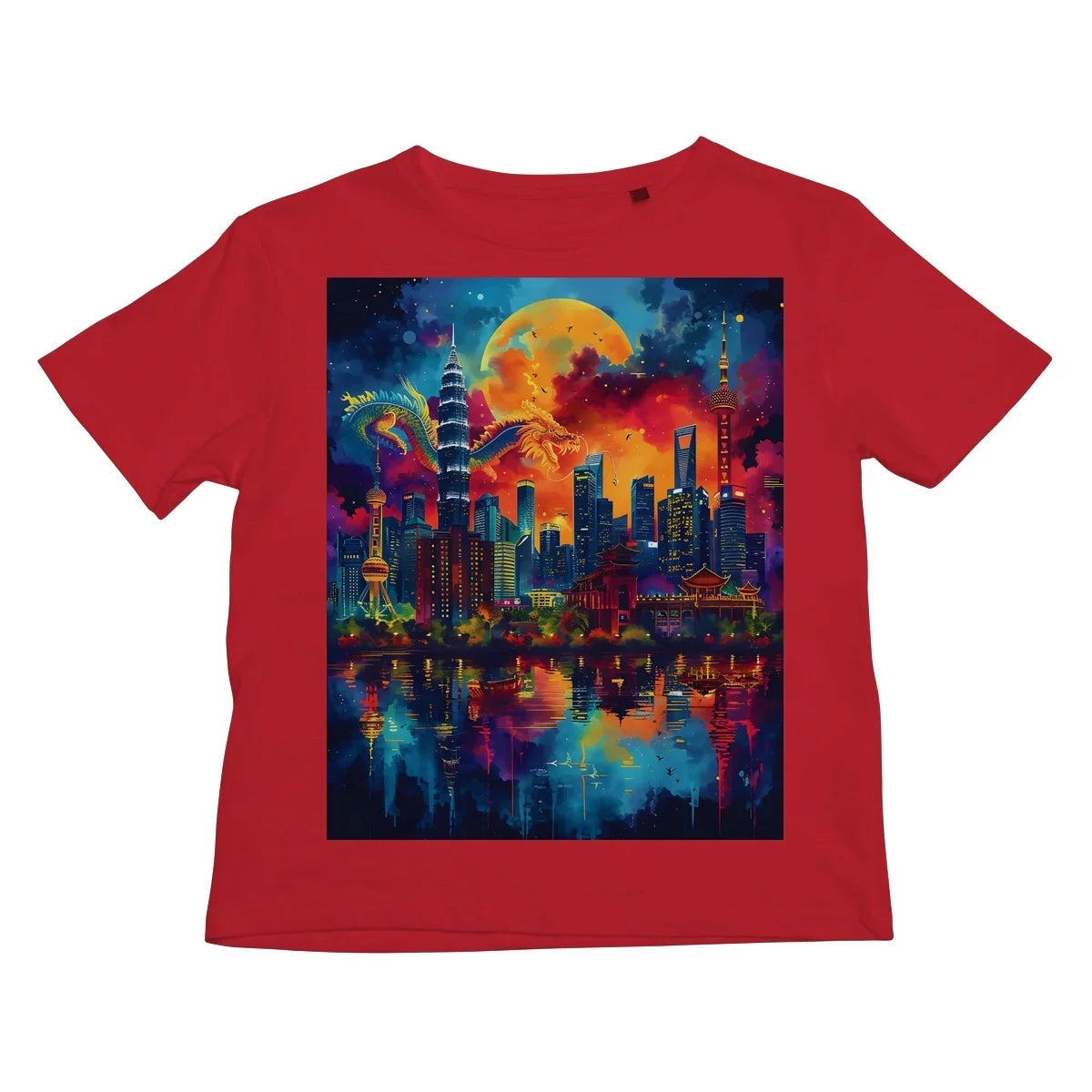 2024 Year Of The Dragon Celebration Kids T-Shirt - D'Sare