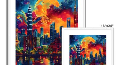 2024 Year Of The Dragon Celebration Framed & Mounted Print by Prodigi