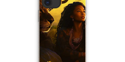 Empress Divine: The Black Feminine & Lion of Judah Legacy Eco Phone Case by Prodigi