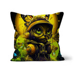 Lunar Explorer Pup | Intergalactic Canine Adventurer - Cosmic Voyage Sci-Fi Enthusiasts Cushion