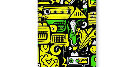 Graffiti Green and Yellow Abstract: A Dive into Vibrant Urban Art Snap Phone Case by Prodigi