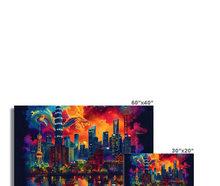 2024 Year Of The Dragon Celebration Photo Art Print - D'Sare