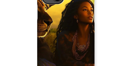 Empress Divine: The Black Feminine & Lion of Judah Legacy Snap Phone Case by Prodigi
