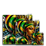 Gift For Her Rasta Queen Street Black Women Gift Eco Canvas - D'Sare