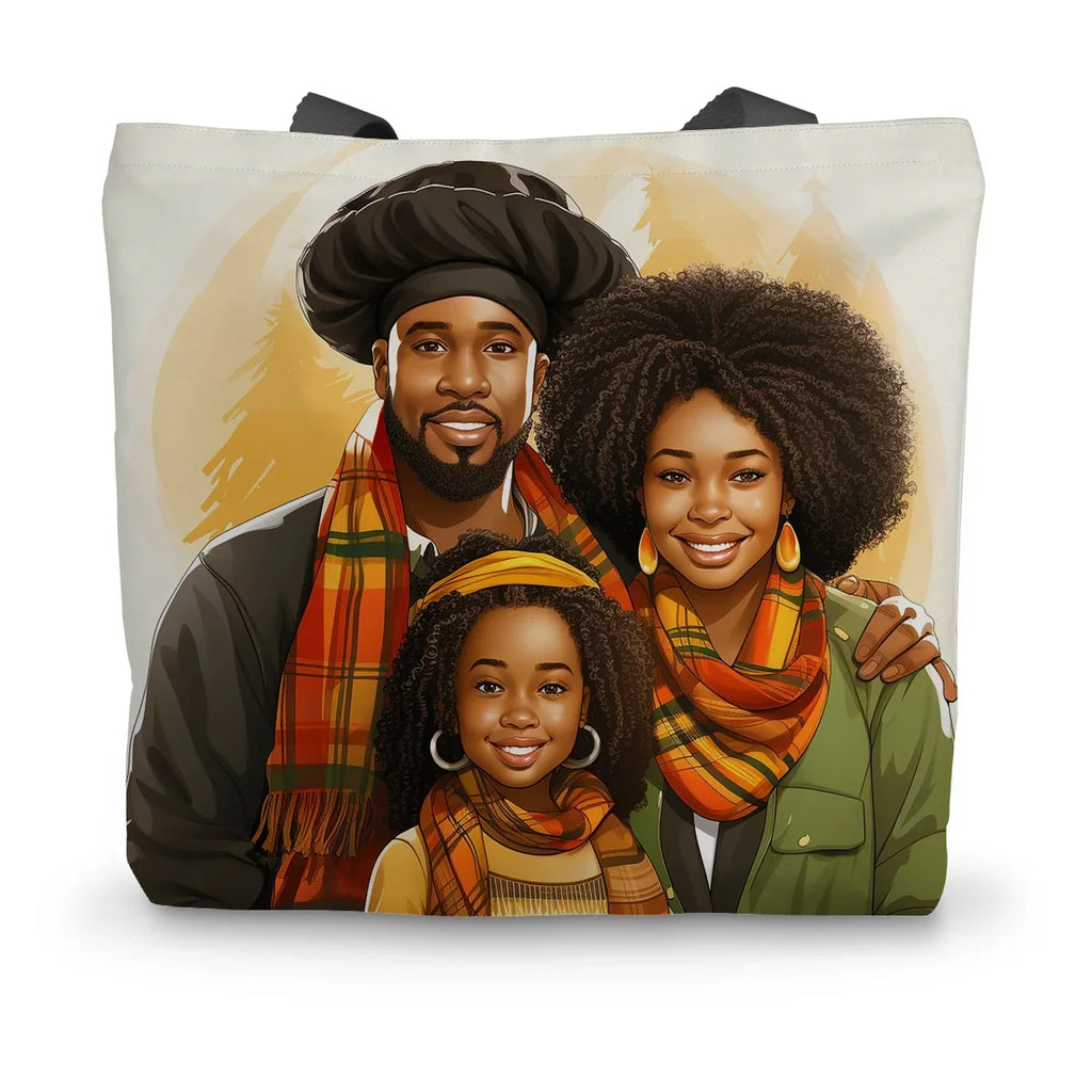 Happy Holidays Canvas Tote Bag - D'Sare