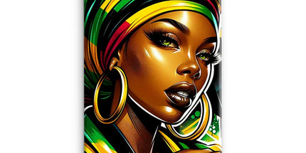 Gift For Her Rasta Queen Street Black Women Gift Snap Phone Case - D'Sare