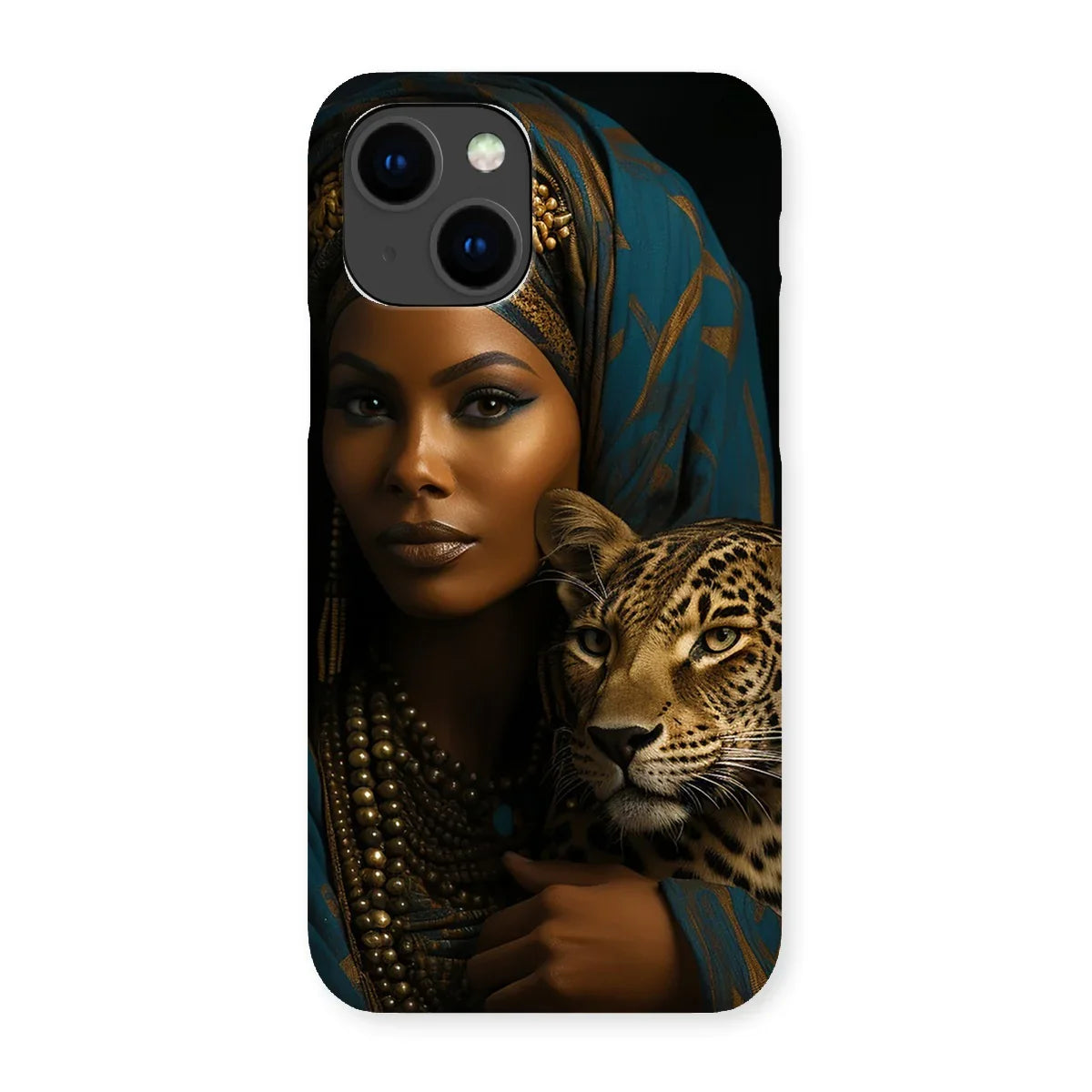 Leopard Luxe Lady Glamorous Empress Snap Phone Case by Prodigi