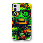 Graffiti Odyssey Surreal Urban Jungle Car Junk Yard Snap Phone Case - D'Sare