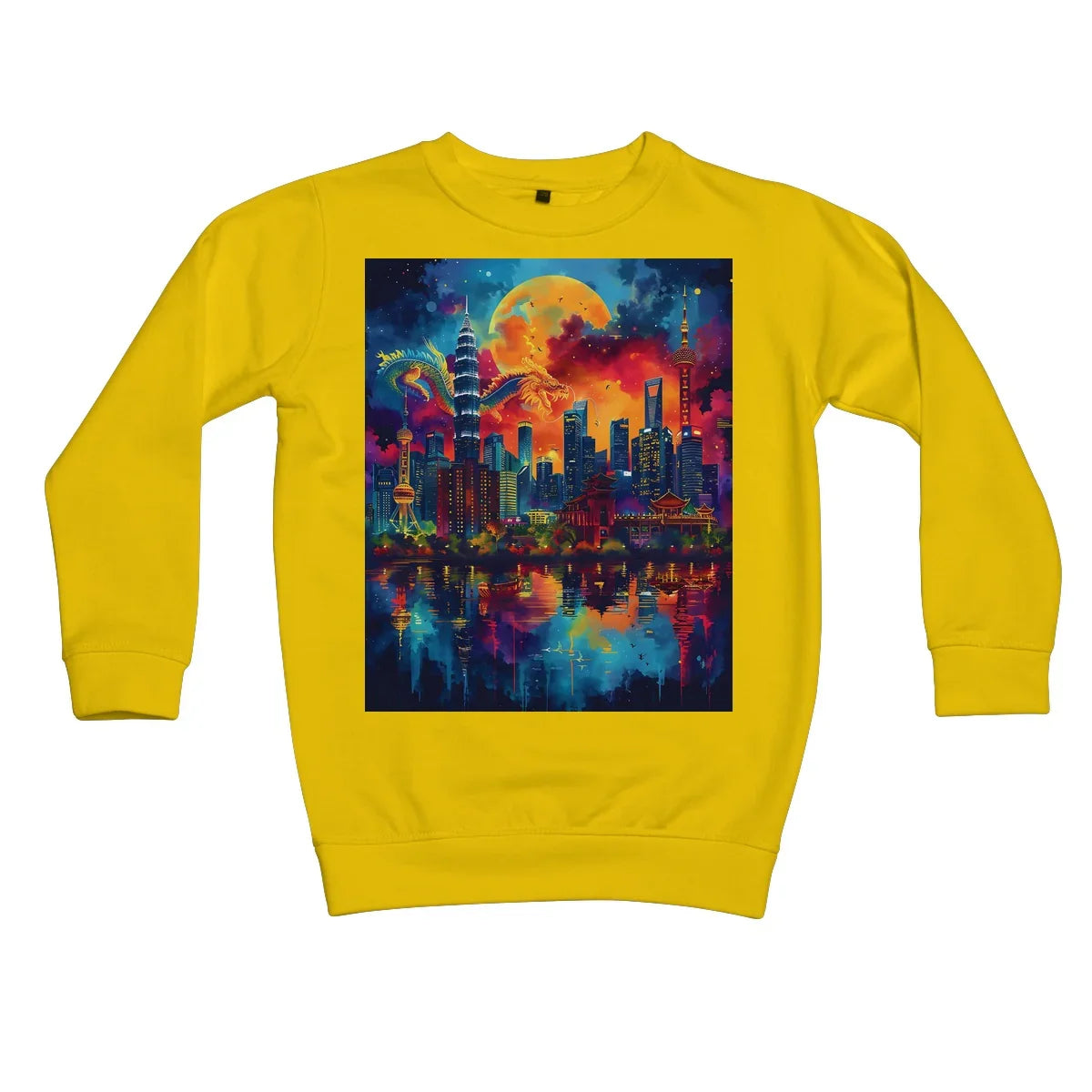 2024 Year Of The Dragon Celebration Kids Sweatshirt - D'Sare