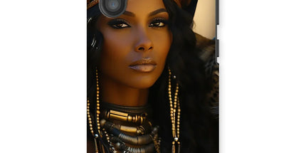 Blue Empress and The Majestic Leopard Tough Phone Case by Prodigi