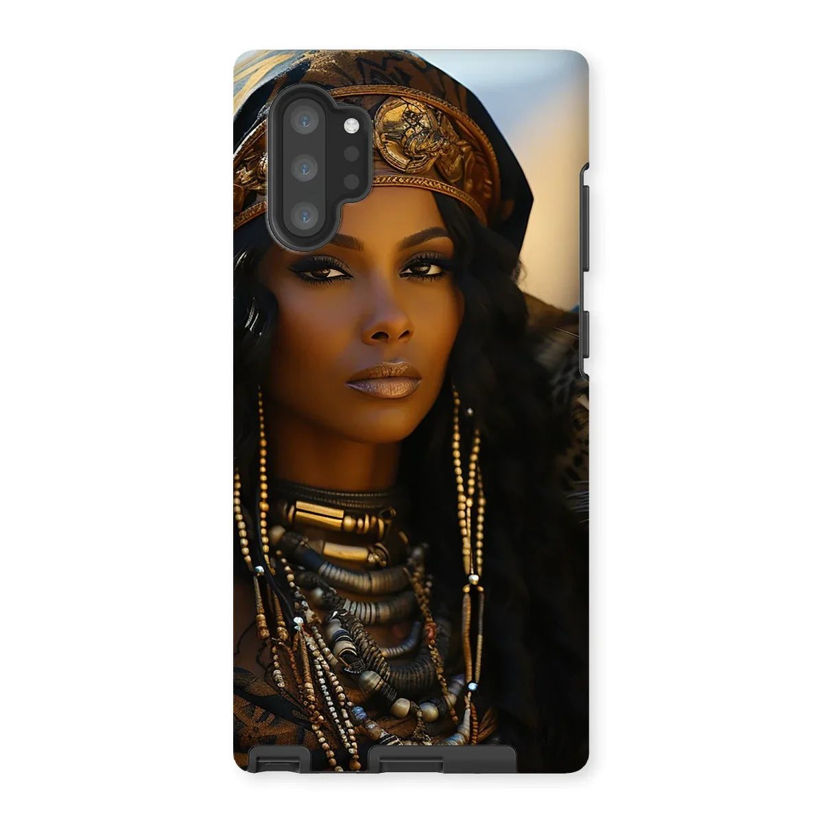 Blue Empress and The Majestic Leopard Tough Phone Case - D'Sare