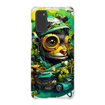 Nature's Resilience: Surreal Auto-Forest Artwork - Whimsical Raccoon and Greenery Infused Car  Snap Phone Case - D'Sare