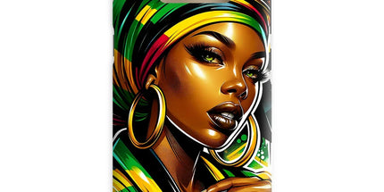 Gift For Her Rasta Queen Street Black Women Gift Snap Phone Case - D'Sare