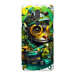 Nature's Resilience: Surreal Auto-Forest Artwork - Whimsical Raccoon and Greenery Infused Car  Snap Phone Case - D'Sare