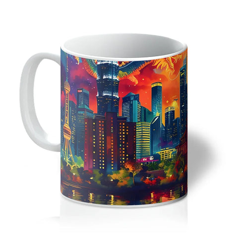 2024 Year Of The Dragon Celebration Mug by D'Sare