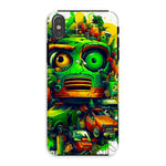 Graffiti Odyssey Surreal Urban Jungle Car Junk Yard Tough Phone Case - D'Sare