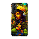 Urban Girl Neon Butterfly Headphone Pop Snap Phone Case - D'Sare