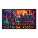 2024 Year Of The Dragon Celebration Framed Canvas - D'Sare