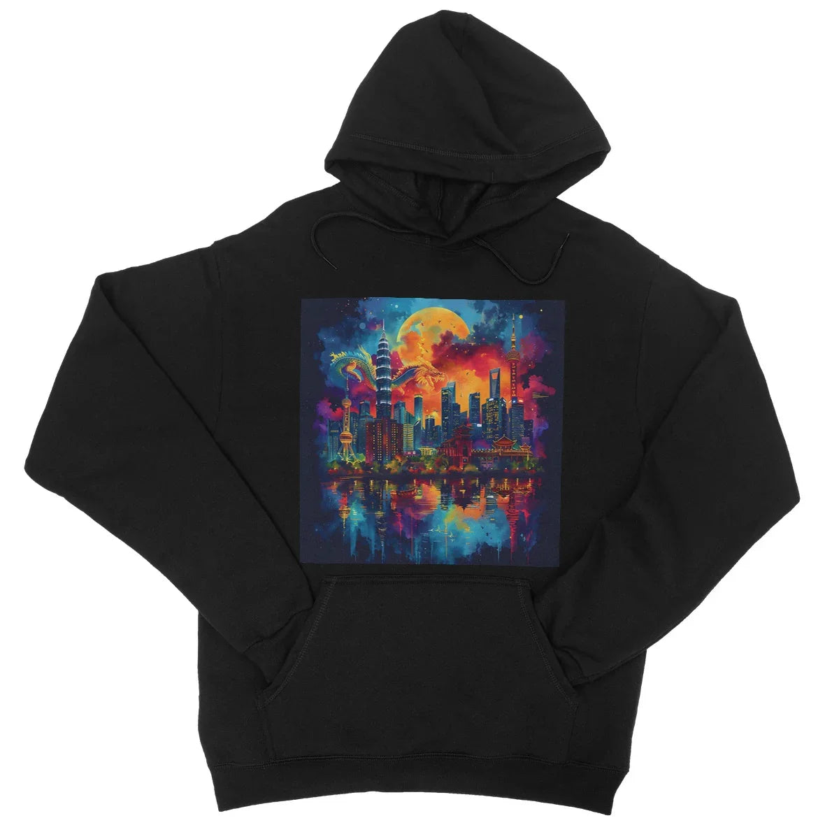 2024 Year Of The Dragon Celebration College Hoodie by Prodigi