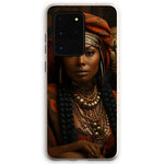 Empress Ebony Leopard Luxe MelanatedME Eco Phone Case - D'Sare