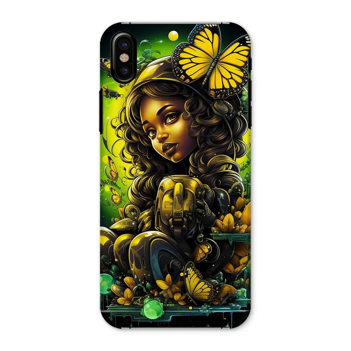 Urban Jungle Metamorphosis Muse Luminous Butterfly Queen Snap Phone Case - D'Sare