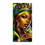 Gift For Her Rasta Queen Street Black Women Gift Tough Phone Case - D'Sare