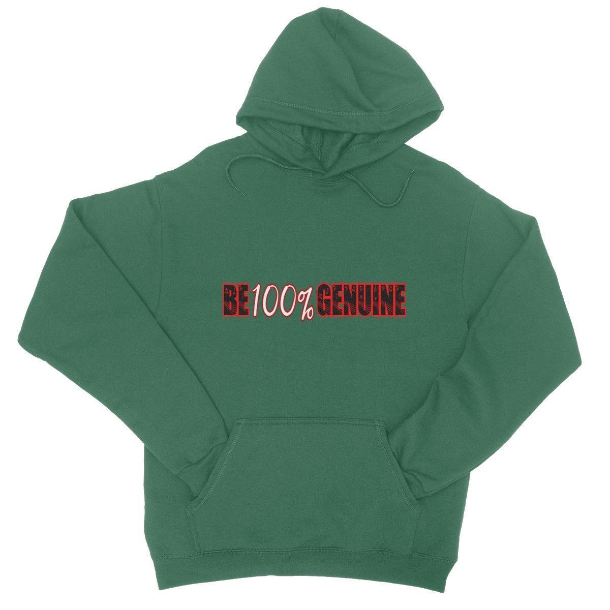 Be 100% Genuine College Hoodie - D'Sare 