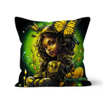 Urban Jungle Metamorphosis Muse Luminous Butterfly Queen Cushion - D'Sare