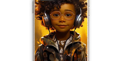 Little Boy Dino Dream: MelanatedMe Adventures by D'Sare Eco Phone Case by Prodigi